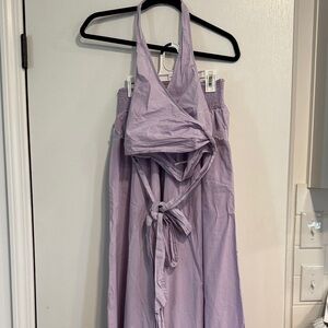 Free People Lavender two piece set